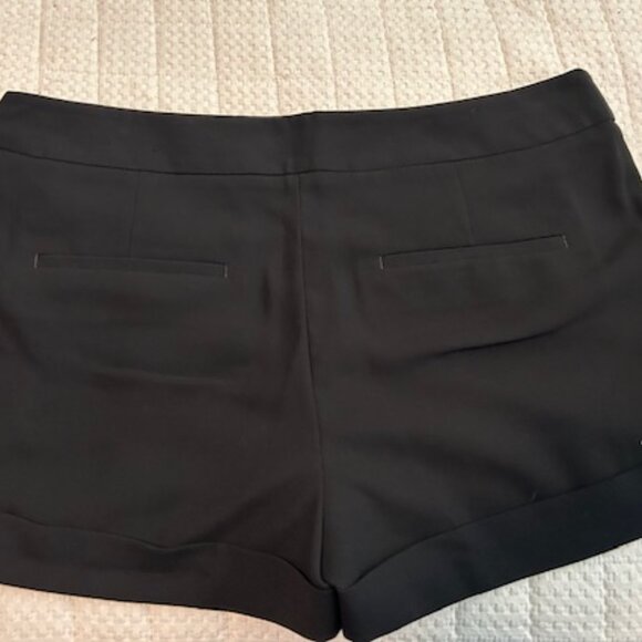 Express Black High Waist Shorts - Picture 2 of 3